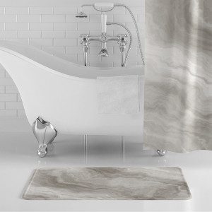 Ivory Marble Bath Mat
