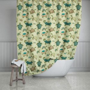 Turtles Shower Curtain