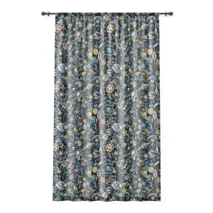 Kid’s Outer Space Sheer Window Curtain