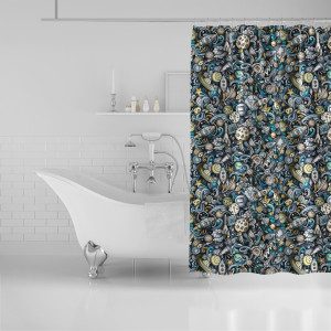Kid’s Outer Space Shower Curtain