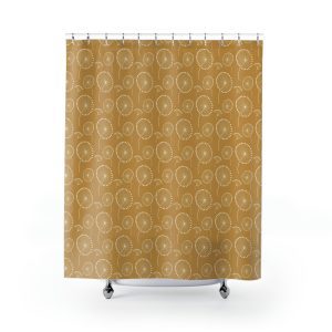 Yellow Dandelions Shower Curtain