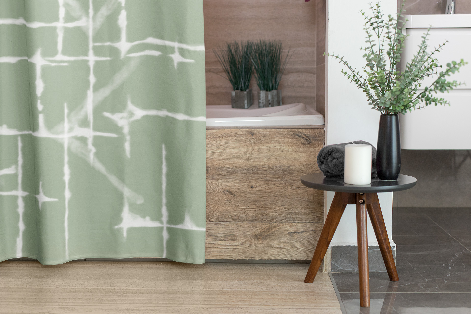 10 Creative Ideas to Decorate Your Bathroom with Printed Shower Curtains