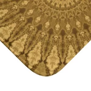 Golden Mandala Bath Mat