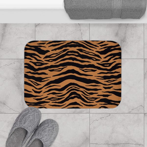 Bengal Tiger Print Bath Mat