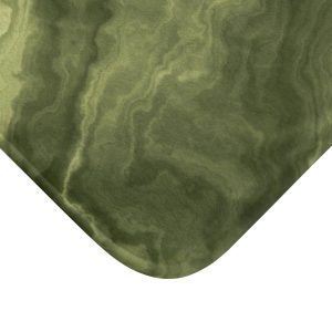 Olive Marble Bath Mat
