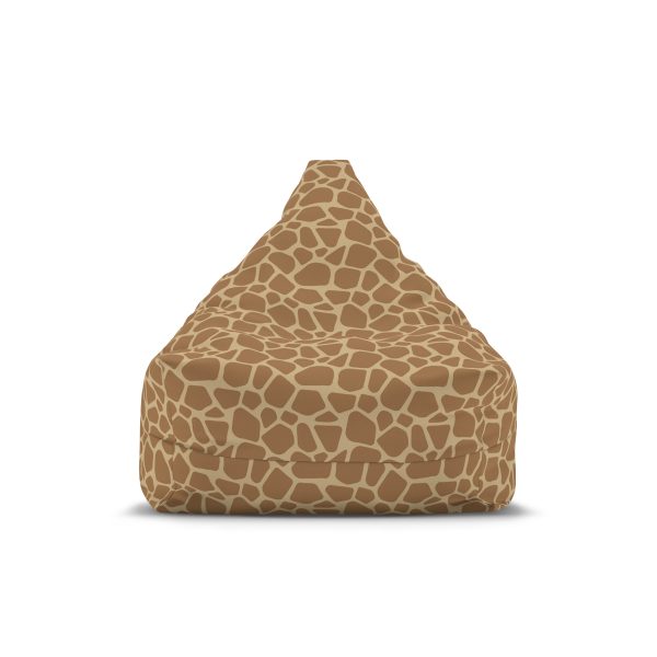 Giraffe Print Bean Bag Chair Cover