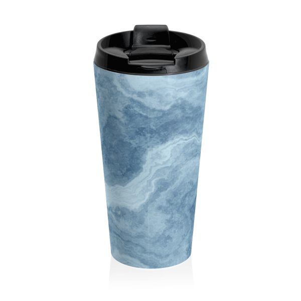 Blue Marble Stainless Steel Travel Mug