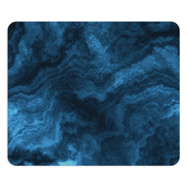 Sapphire Marble Mouse Pad