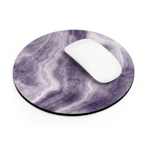 Amethyst Marble Mouse Pad