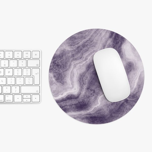 Amethyst Marble Mouse Pad