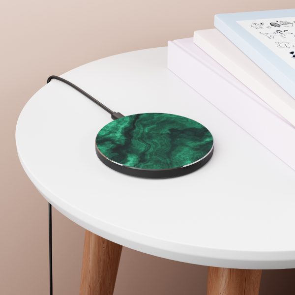 Emerald Marble Wireless Charger