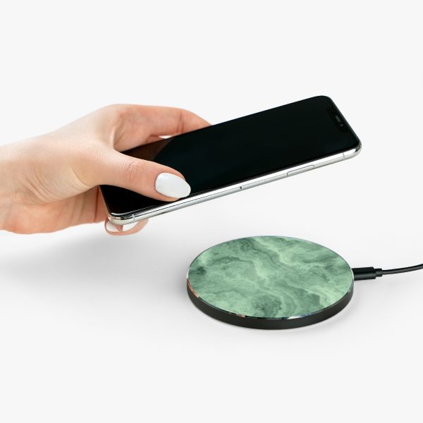 Green Marble Wireless Charger