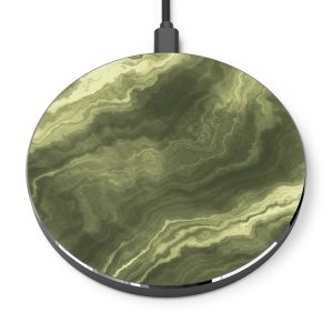 Olive Marble Wireless Charger