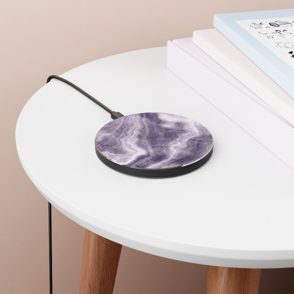 Amethyst Marble Wireless Charger