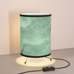 Green Marble Tripod Lamp – US/CA plug