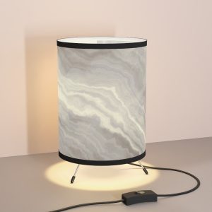 Ivory Marble Tripod Lamp – US/CA plug