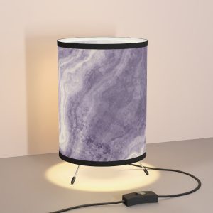 Amethyst Marble Tripod Lamp – US/CA plug
