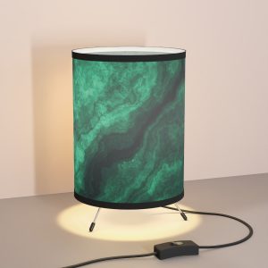 Emerald Marble Tripod Lamp – US/CA plug