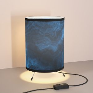 Sapphire Marble Tripod Lamp – US/CA plug