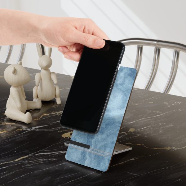 Blue Marble Display Stand for Smartphones