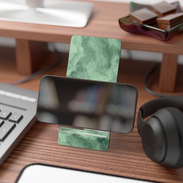 Green Marble Display Stand for Smartphones