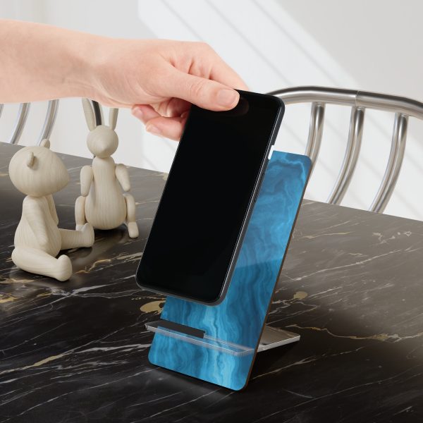 Aqua Marble Display Stand for Smartphones