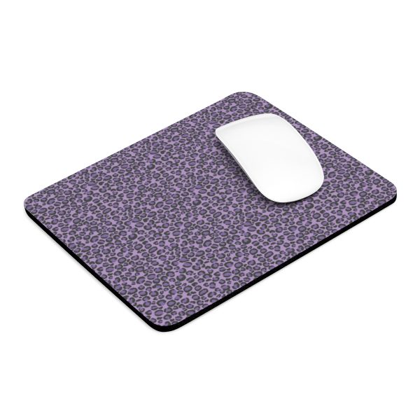 Purple Leopard Mouse Pad