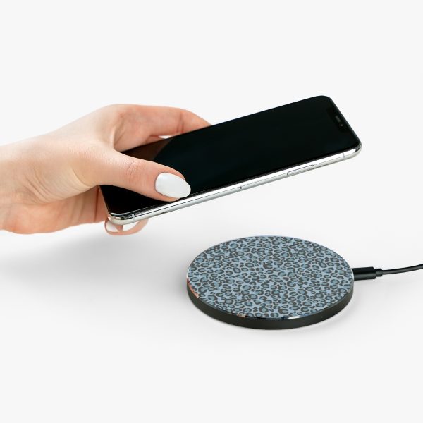 Blue Leopard Wireless Charger