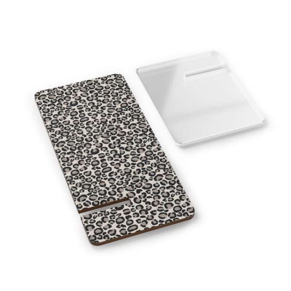 Snow Leopard Display Stand for Smartphones