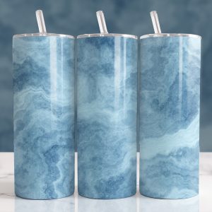 Blue Marble Stainless Steel Tumbler