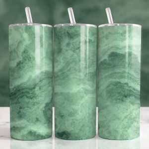 Green Marble Stainless Steel Tumbler