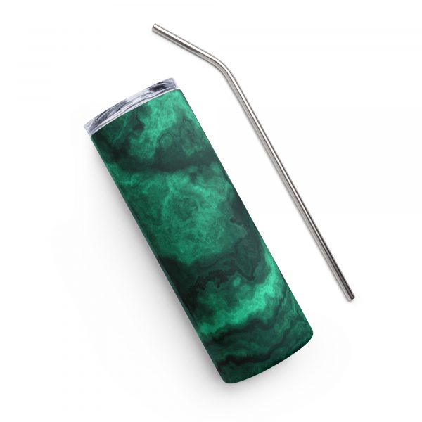 Emerald Marble Stainless Steel Tumbler
