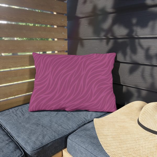 Berry Waves Outdoor Pillow